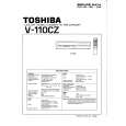 TOSHIBA V110CZ Service Manual cover photo