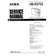 AIWA HSRX705 Service Manual cover photo