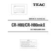 TEAC CR-H80 Service Manual cover photo