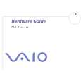 SONY PCV-W1/D VAIO Owner's Manual cover photo