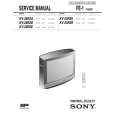 SONY KV25R2A Service Manual cover photo