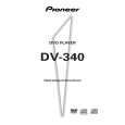 PIONEER DV-340/WVXQ Owner's Manual cover photo