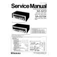 TECHNICS SA5270/K Service Manual cover photo