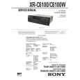 SONY XRC6100W Service Manual cover photo