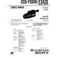 SONY CCD-FX600 Service Manual cover photo