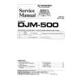 PIONEER DJM-500 Service Manual cover photo