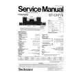 TECHNICS STCH770 Service Manual cover photo