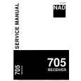 NAD 705 Service Manual cover photo