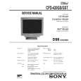 SONY CPD420GST Service Manual cover photo