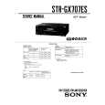 SONY STR-GX707ES Service Manual cover photo