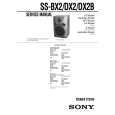 SONY SSDX2 Service Manual cover photo