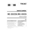 TEAC MC-DX220I Service Manual cover photo