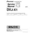 PIONEER DVJ-X1/KUC Service Manual cover photo