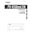 TEAC PDH300MK2M Owner's Manual cover photo