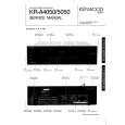 KENWOOD KRA4050 Service Manual cover photo