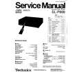 TECHNICS SLP999 Service Manual cover photo