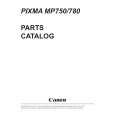 CANON MP780 Parts Catalog cover photo