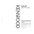 KENWOOD KDC9R Owner's Manual cover photo