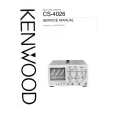 KENWOOD CS-4026 Service Manual cover photo