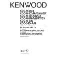 KENWOOD KDC-3034 Owner's Manual cover photo