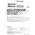 PIONEER KEH-P7900R/X1B/EW Service Manual cover photo