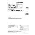 PIONEER CDXP5000 UC+EW+ES Service Manual cover photo