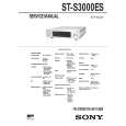 SONY ST-S3000ES Service Manual cover photo