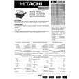 HITACHI CP2514TE Service Manual cover photo