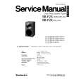 TECHNICS SB-F2K Service Manual cover photo