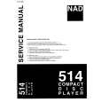 NAD 514 Service Manual cover photo