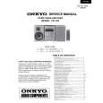 ONKYO FR155 Service Manual cover photo