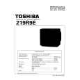 TOSHIBA 219R9E Service Manual cover photo