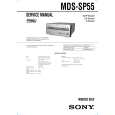 SONY MDSSP55 Service Manual cover photo