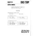 SONY DXC-730P Service Manual cover photo