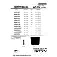 SONY KV27S26 Service Manual cover photo