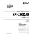 TEAC SR-L30DAB Service Manual cover photo