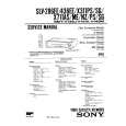 SONY SLV436EE Service Manual cover photo