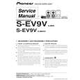 PIONEER S-EV9V Service Manual cover photo