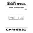 ALPINE CHM-S630 Service Manual cover photo