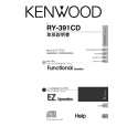 KENWOOD RY-391CD Owner's Manual cover photo