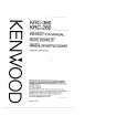 KENWOOD KRC280 Owner's Manual cover photo