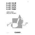 CASIO LK-44 Owner's Manual cover photo
