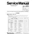 TECHNICS SH8055/K Service Manual cover photo