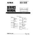 AIWA XA008 Service Manual cover photo