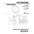 SONY CPD-E500 Owner's Manual cover photo