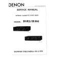 DENON DR-M33 Service Manual cover photo