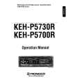 PIONEER KEH-P5700R Owner's Manual cover photo