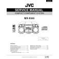 JVC MXKA5 Service Manual cover photo