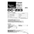 PIONEER DCZ83 Service Manual cover photo