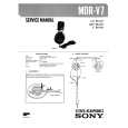 SONY MDRV7 Service Manual cover photo